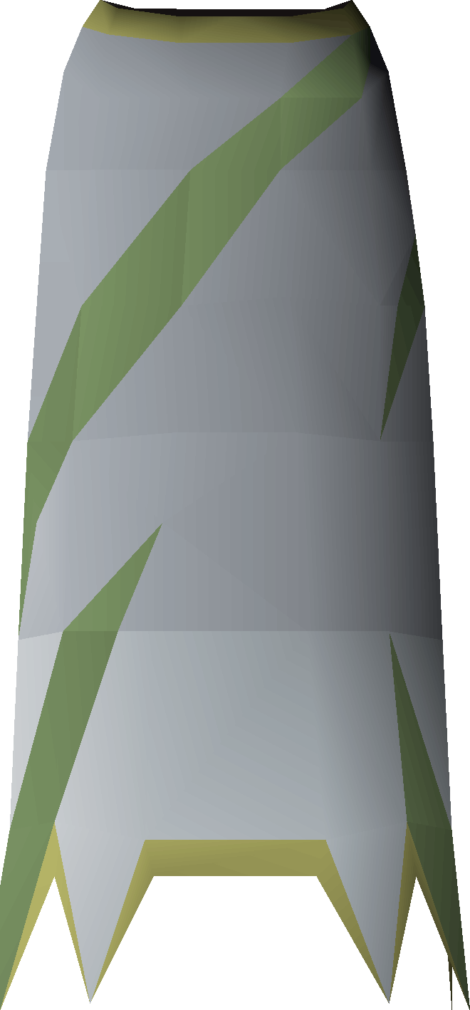 Authentic 3rd age druidic robe bottoms game render