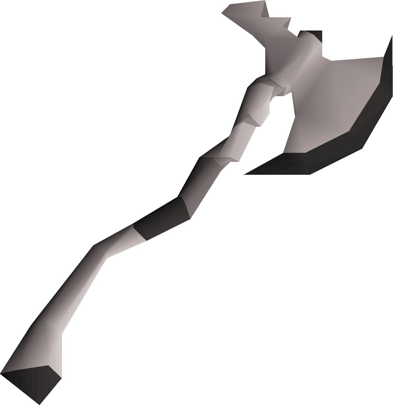 Authentic 3rd age felling axe game render