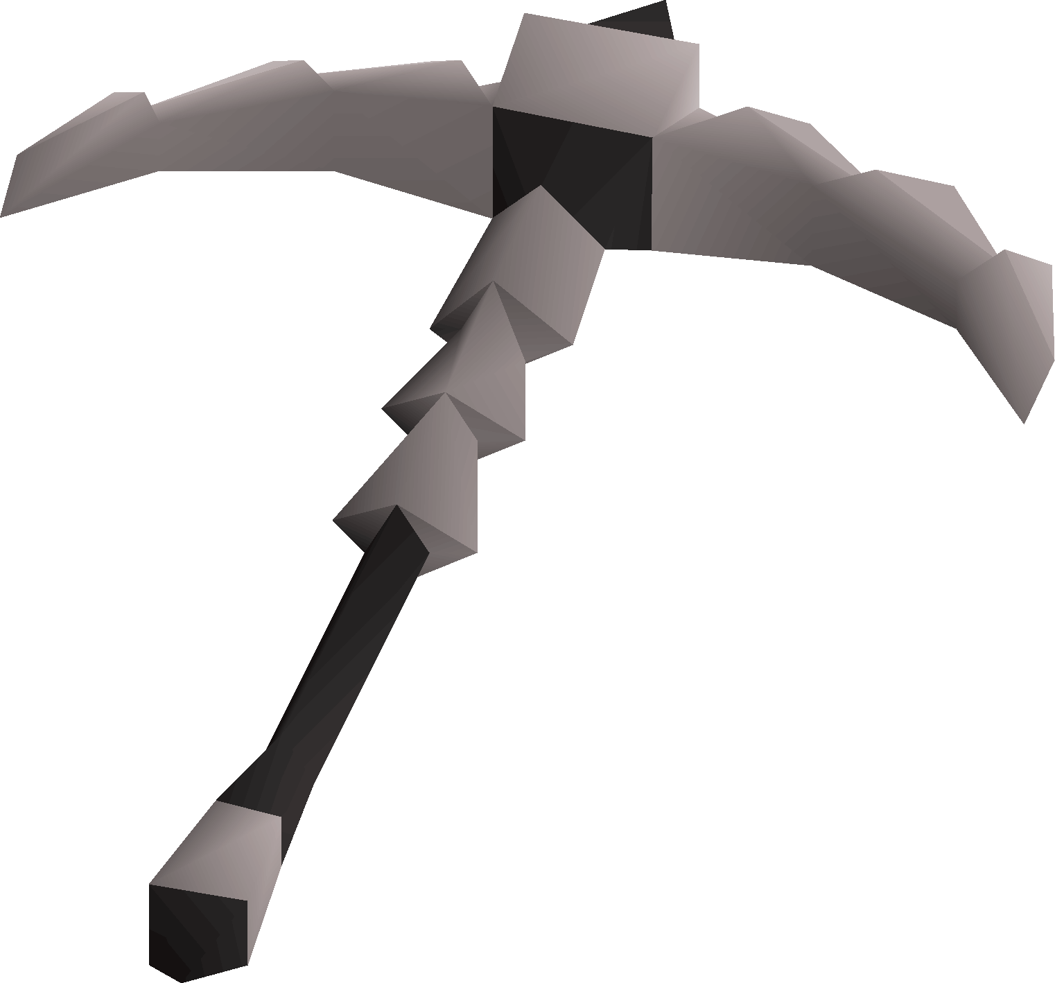Authentic 3rd age pickaxe game render